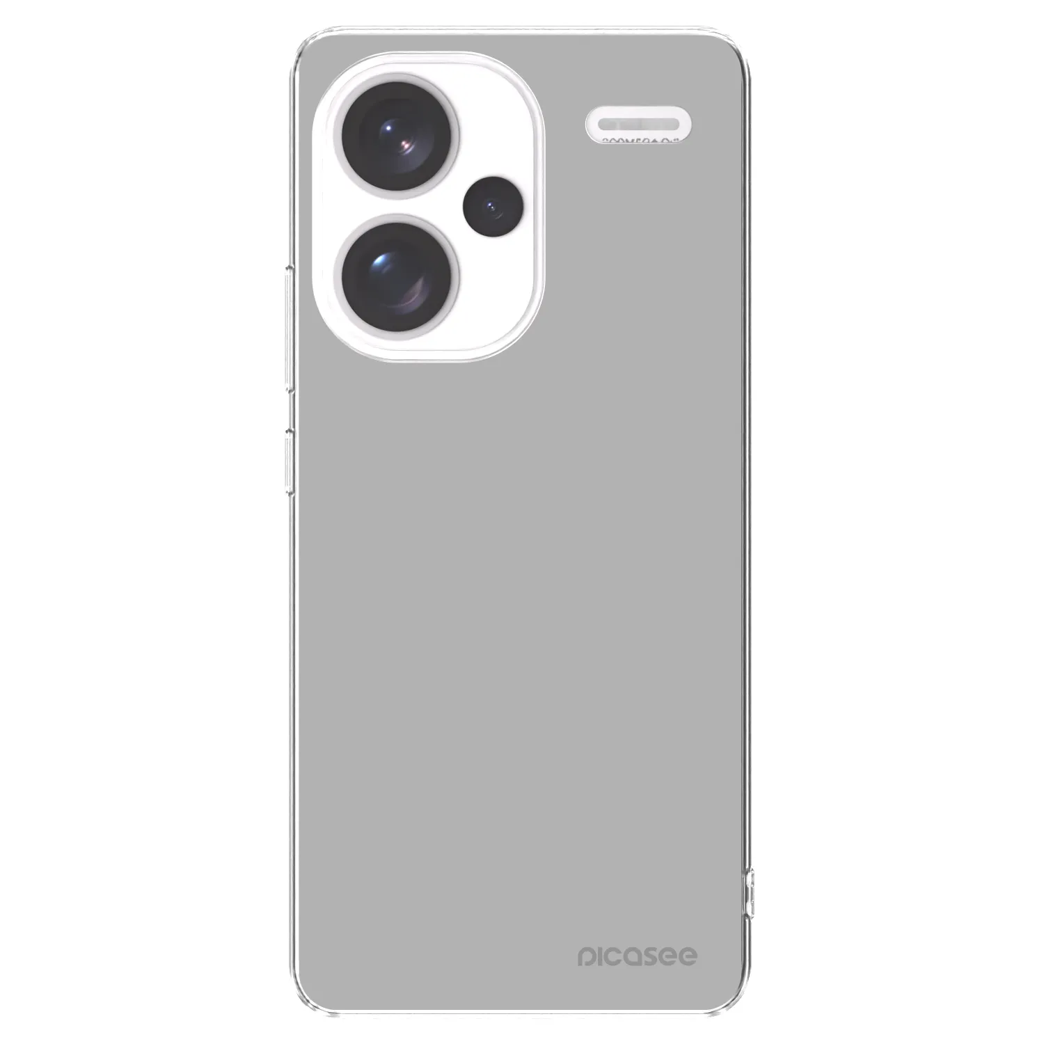 Picasee silikonska prozirna maskica za Xiaomi Redmi Note 13 Pro+ 5G - Stone