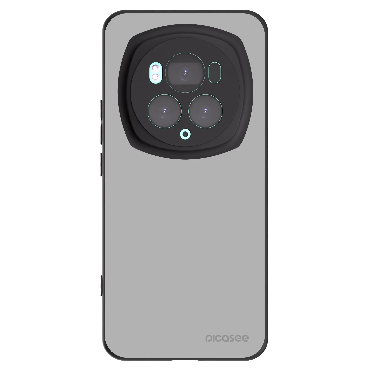 Picasee crna silikonska maskica za Honor Magic6 Pro - Stone