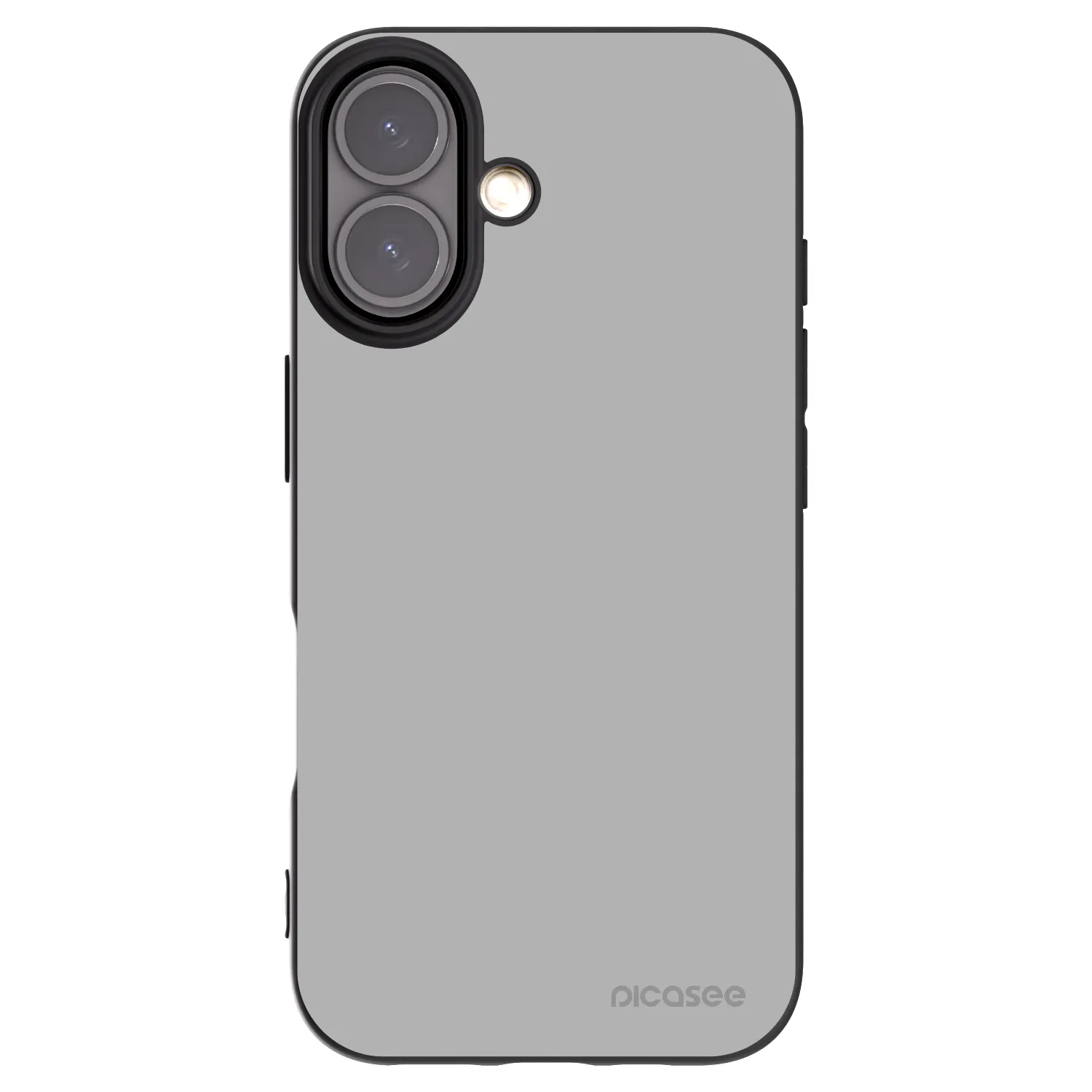Picasee crna silikonska maskica za Apple iPhone 16 - Stone