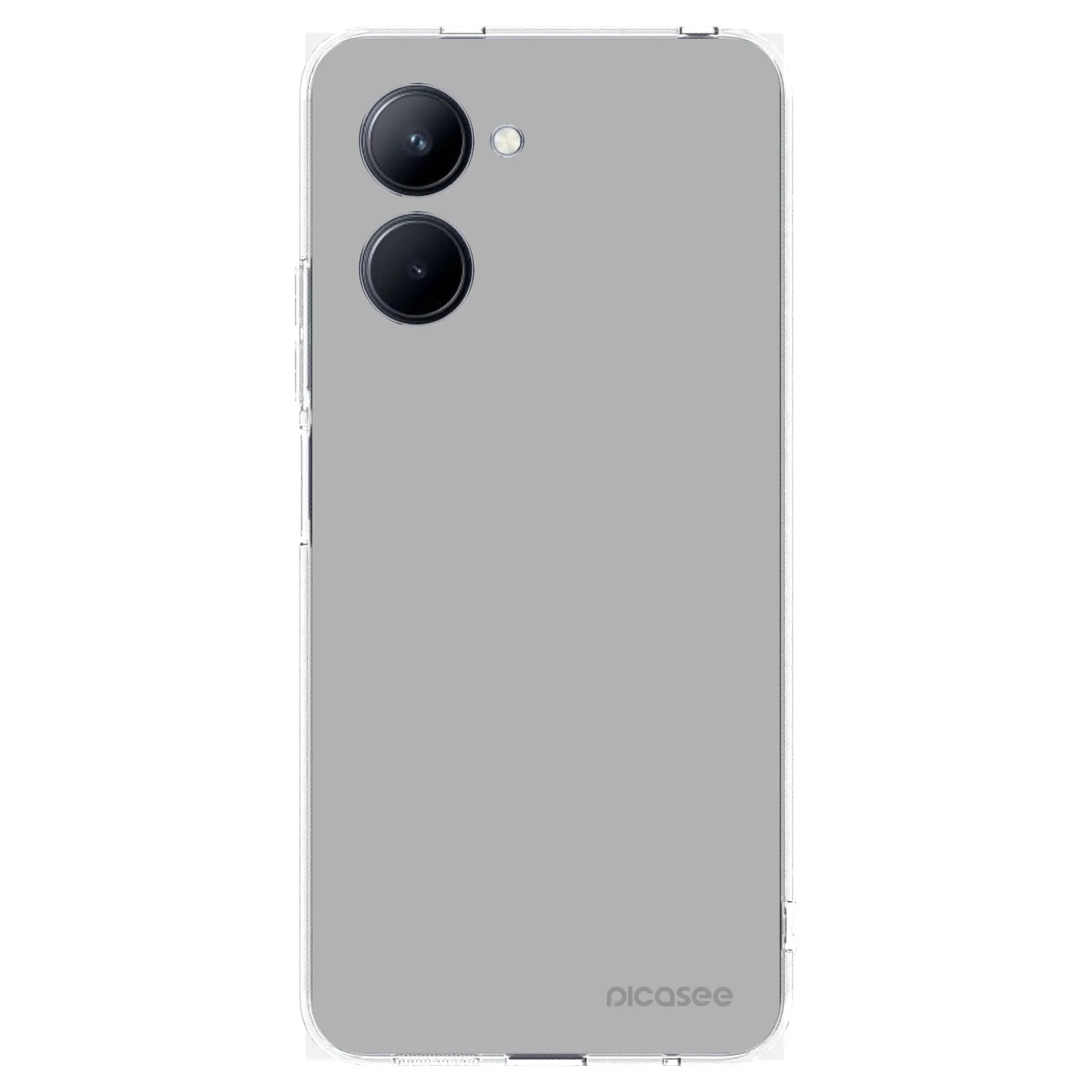 Picasee silikonska prozirna maskica za Realme C33 (2023) - Stone
