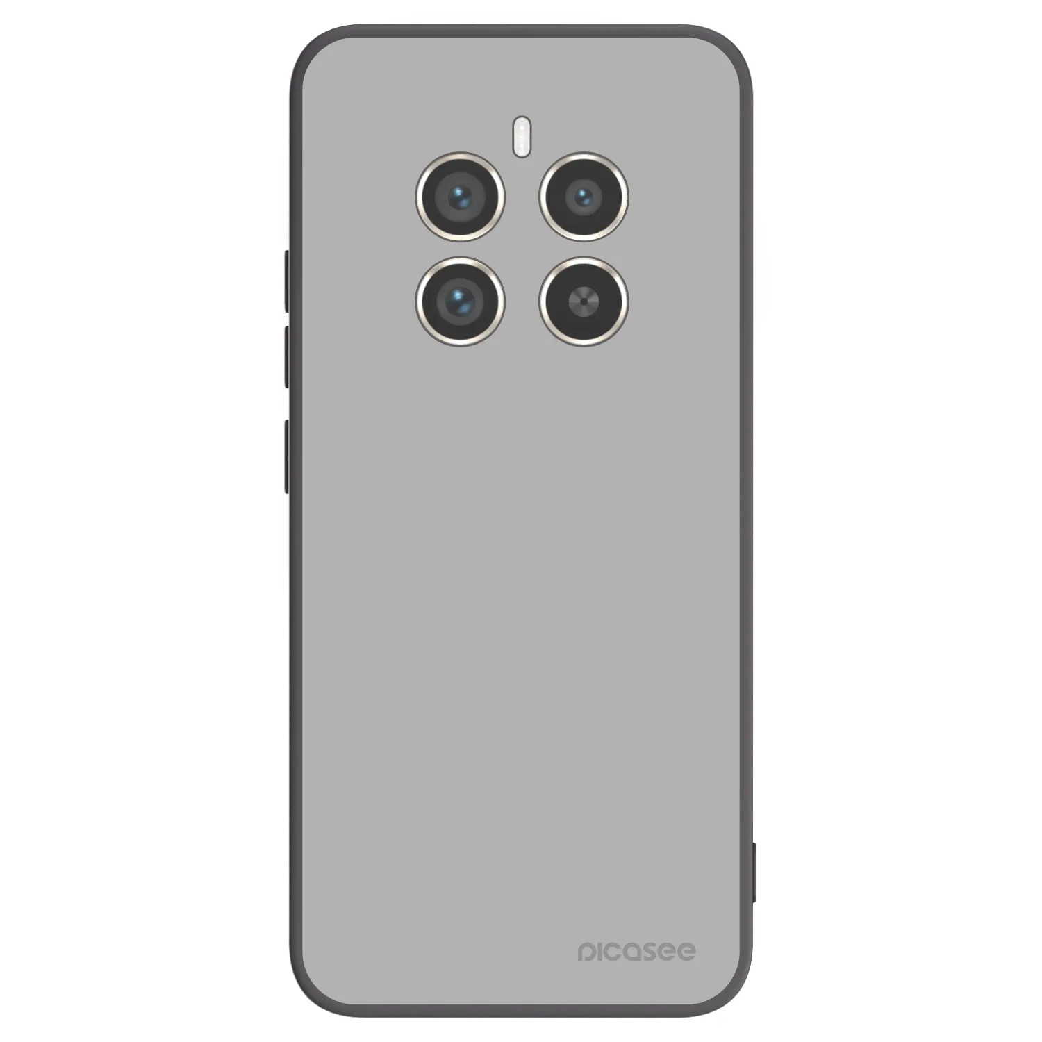 Picasee crna silikonska maskica za Realme 12 Pro 5G - Stone