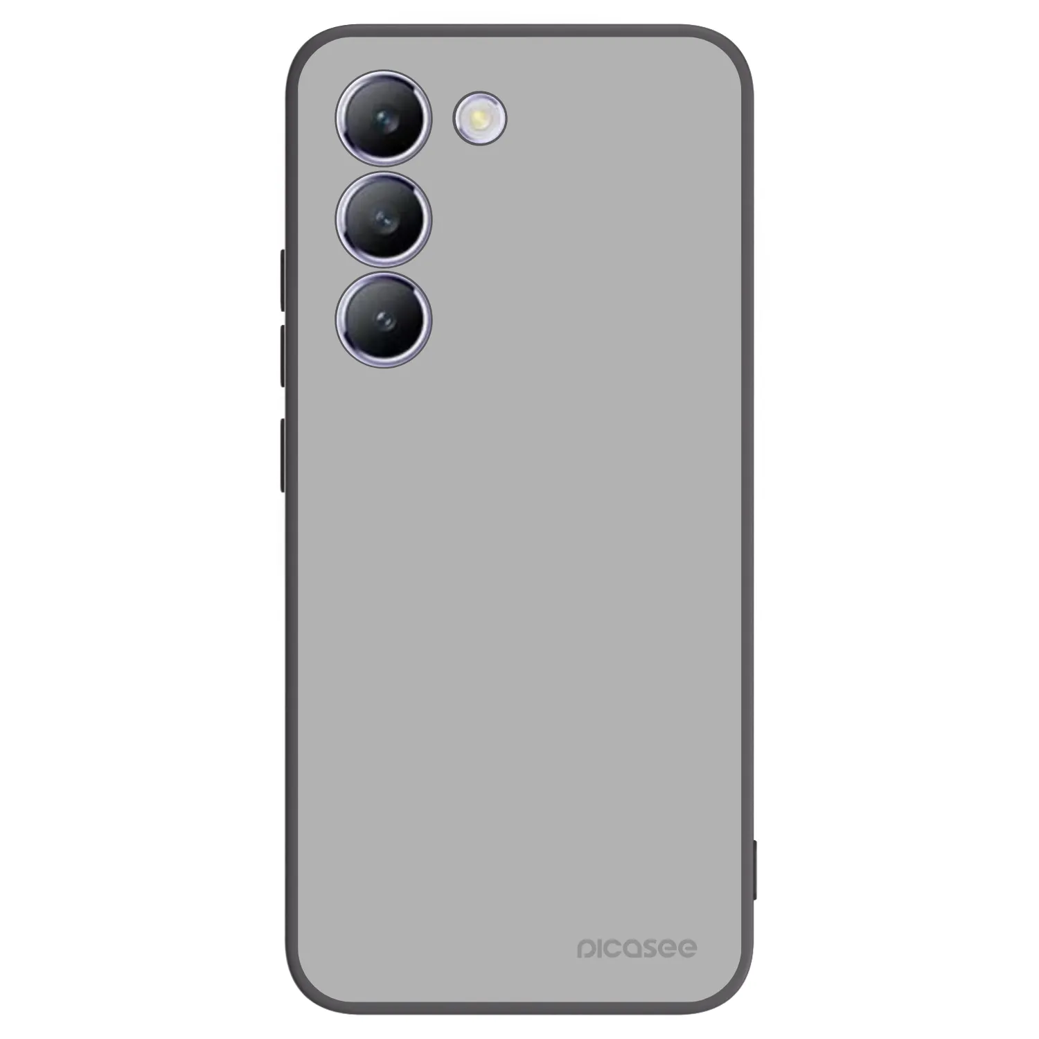 Picasee crna silikonska maskica za Vivo V40 SE 5G - Stone