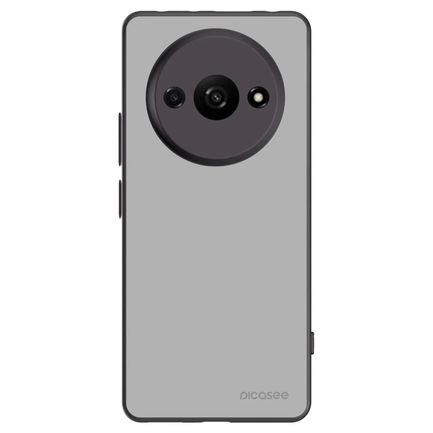 Picasee crna silikonska maskica za Xiaomi Redmi A3 - Stone
