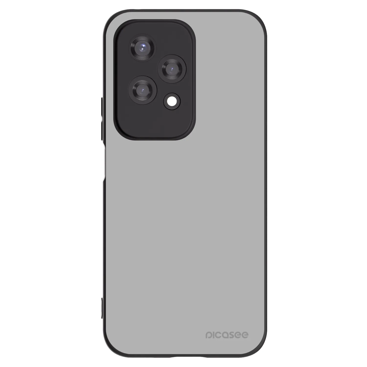 Picasee crna silikonska maskica za Honor 200 Lite - Stone