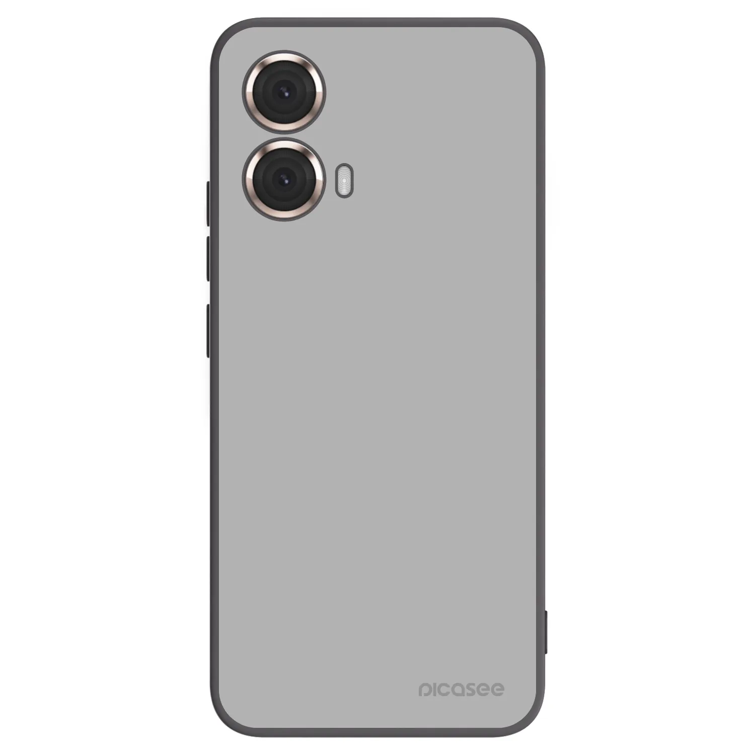 Picasee crna silikonska maskica za Motorola Moto G85 - Stone