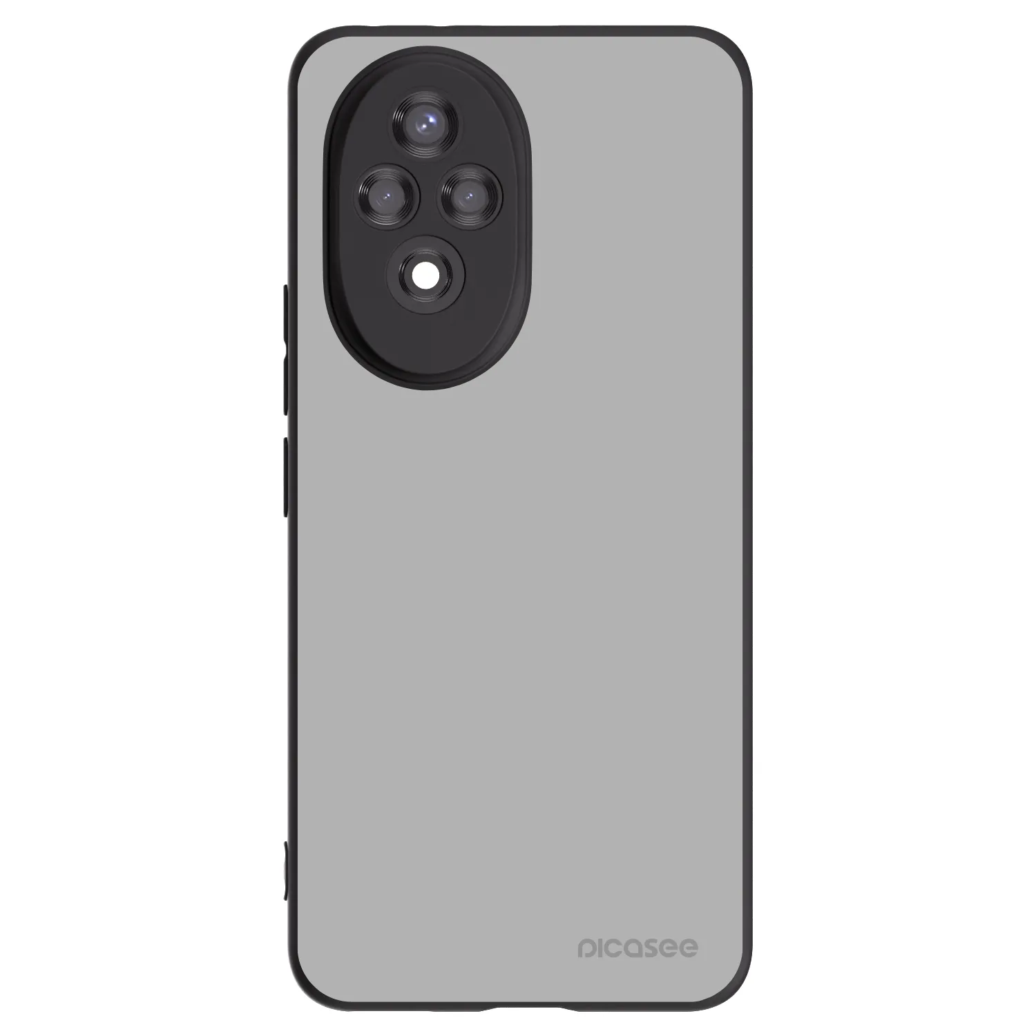 Picasee crna silikonska maskica za Honor 200 Pro 5G - Stone