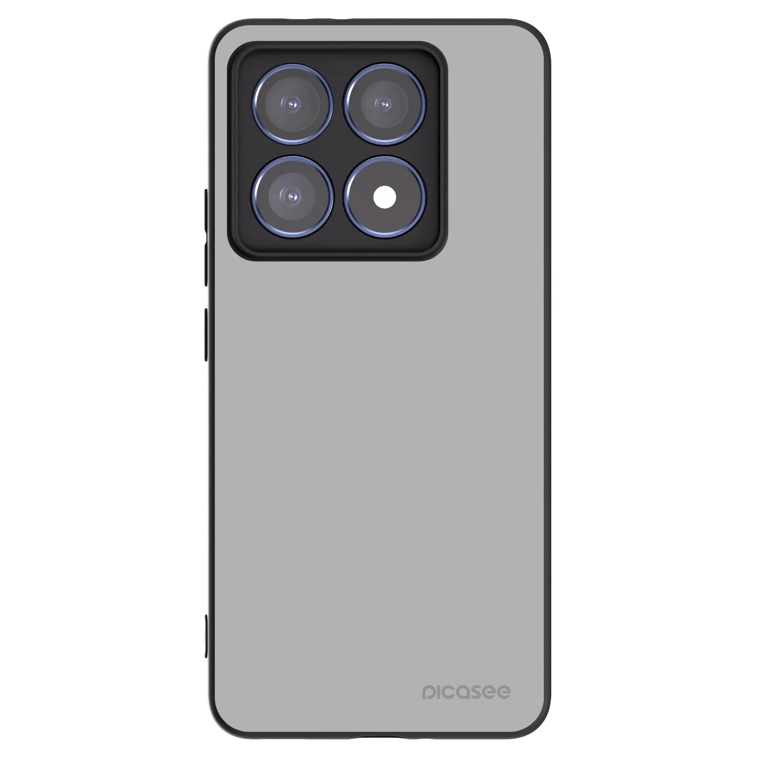 Picasee crna silikonska maskica za Xiaomi 14T Pro - Stone