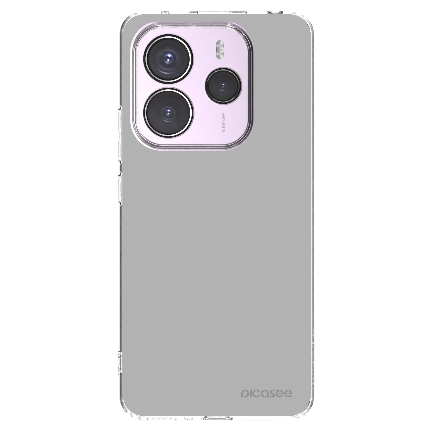Picasee silikonska prozirna maskica za Xiaomi Redmi Note 14 5G - Stone