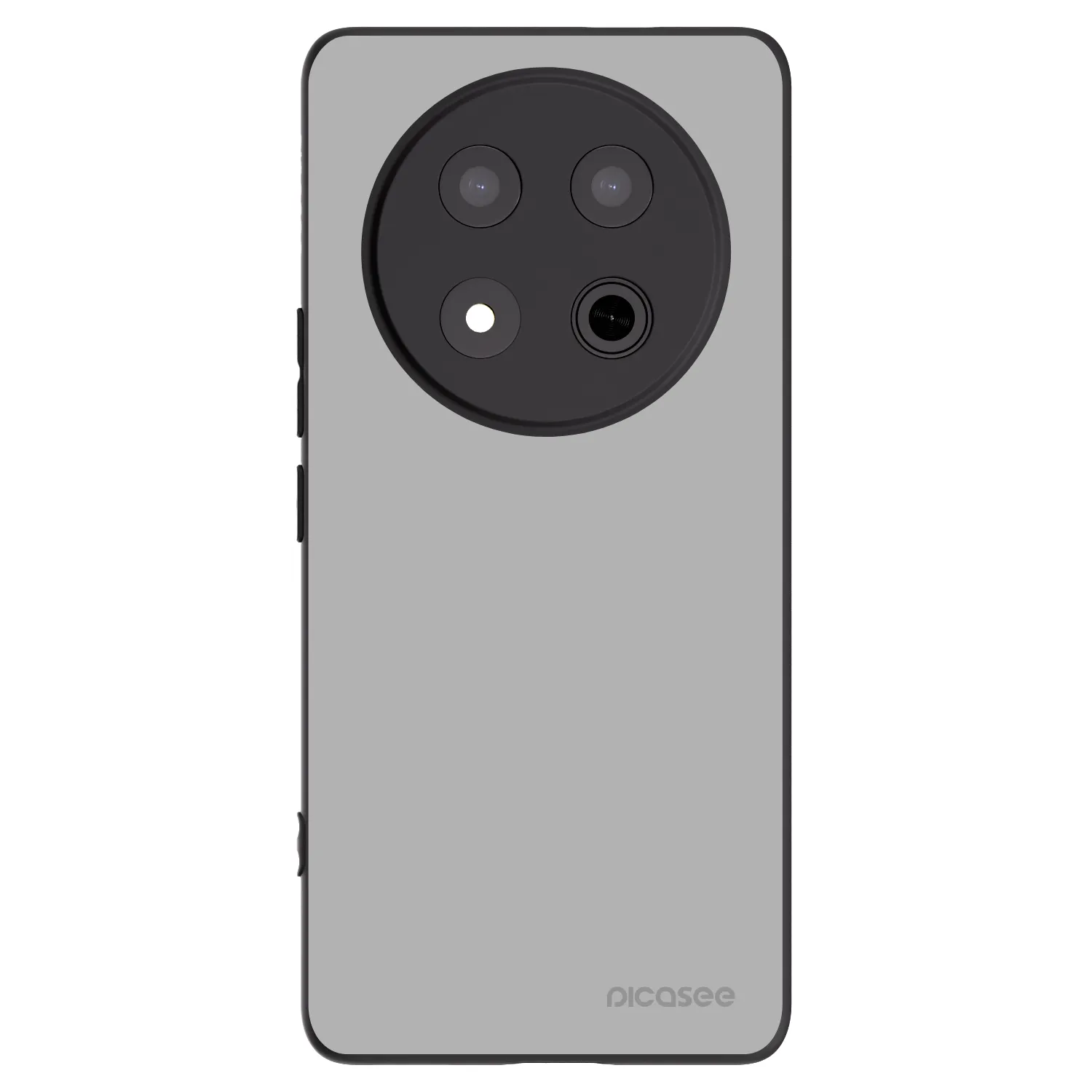 Picasee crna silikonska maskica za Honor Magic7 Lite 5G - Stone