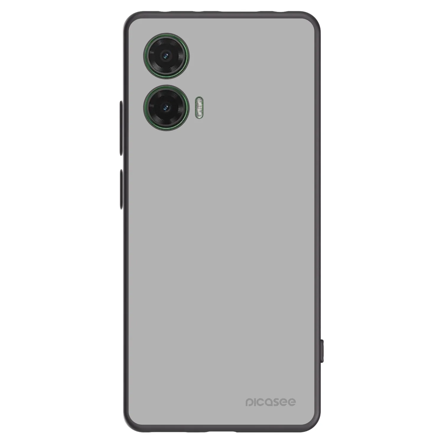 Picasee crna silikonska maskica za Motorola Moto G35 5G - Stone