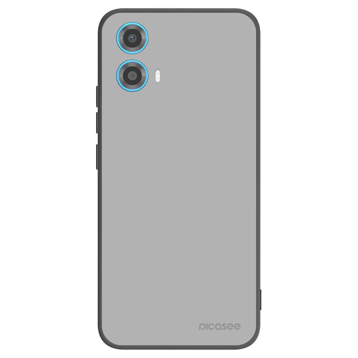 Picasee crna silikonska maskica za Motorola Moto G34 5G - Stone