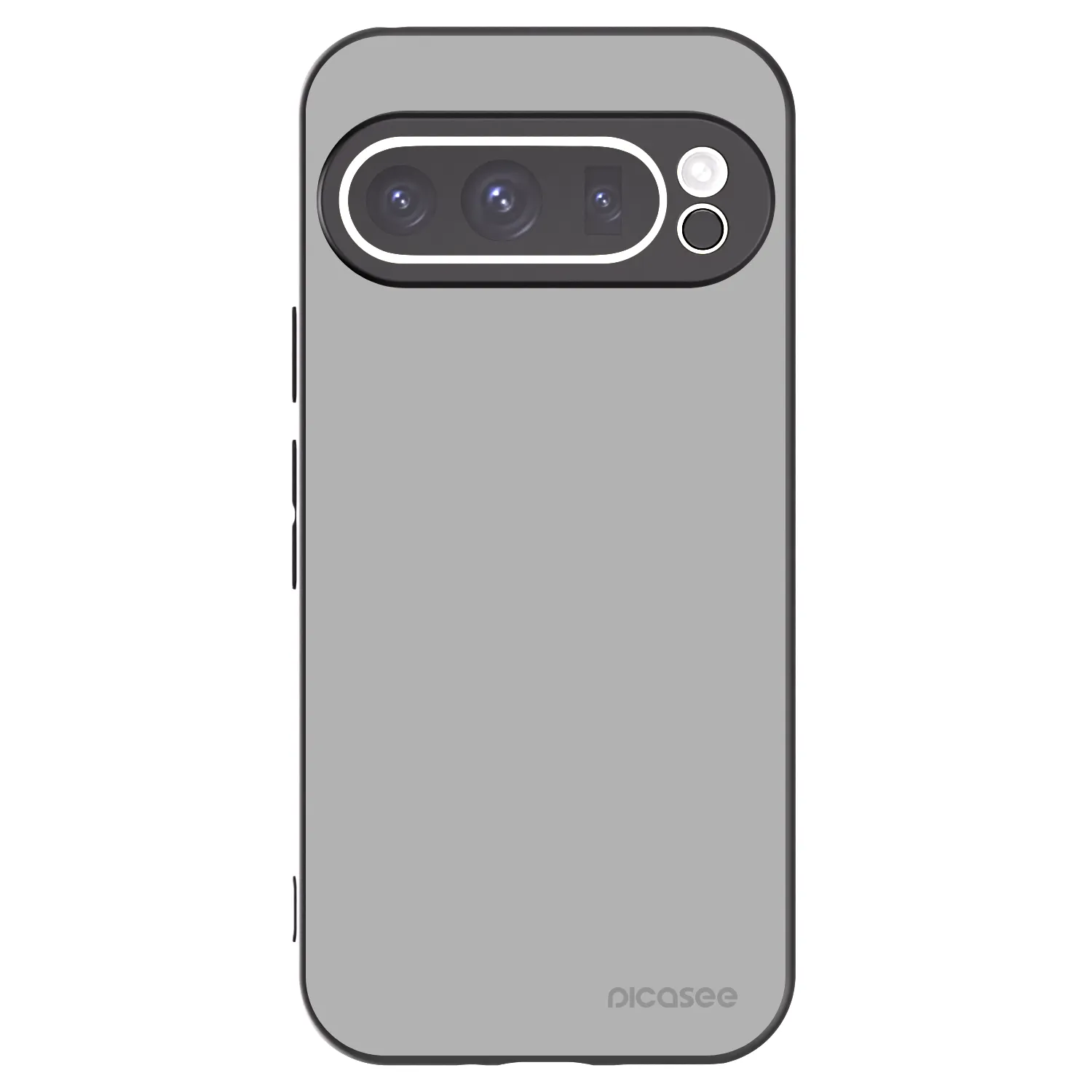 Picasee crna silikonska maskica za Google Pixel 9 Pro - Stone