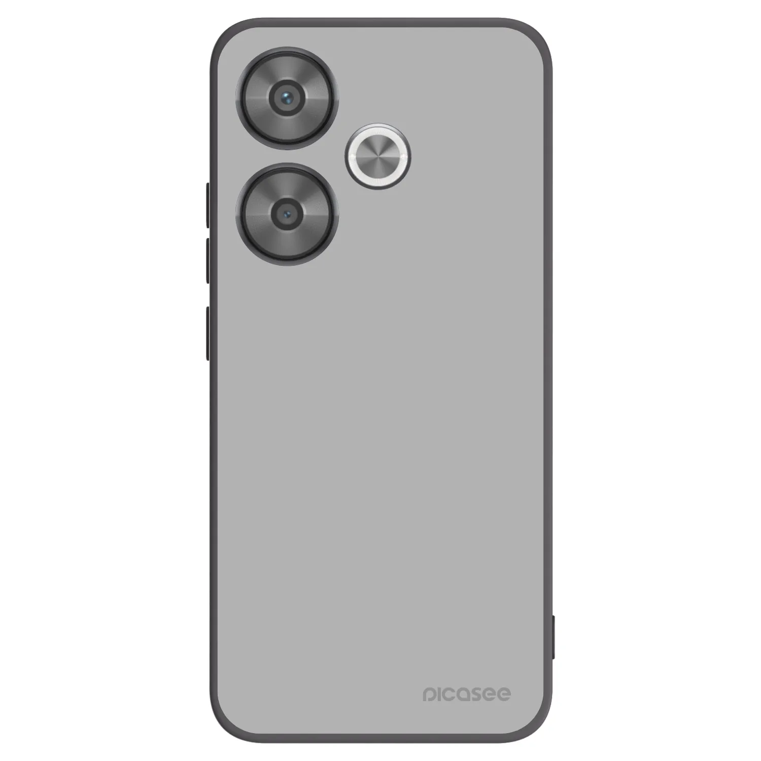 Picasee crna silikonska maskica za Xiaomi Poco F6 - Stone
