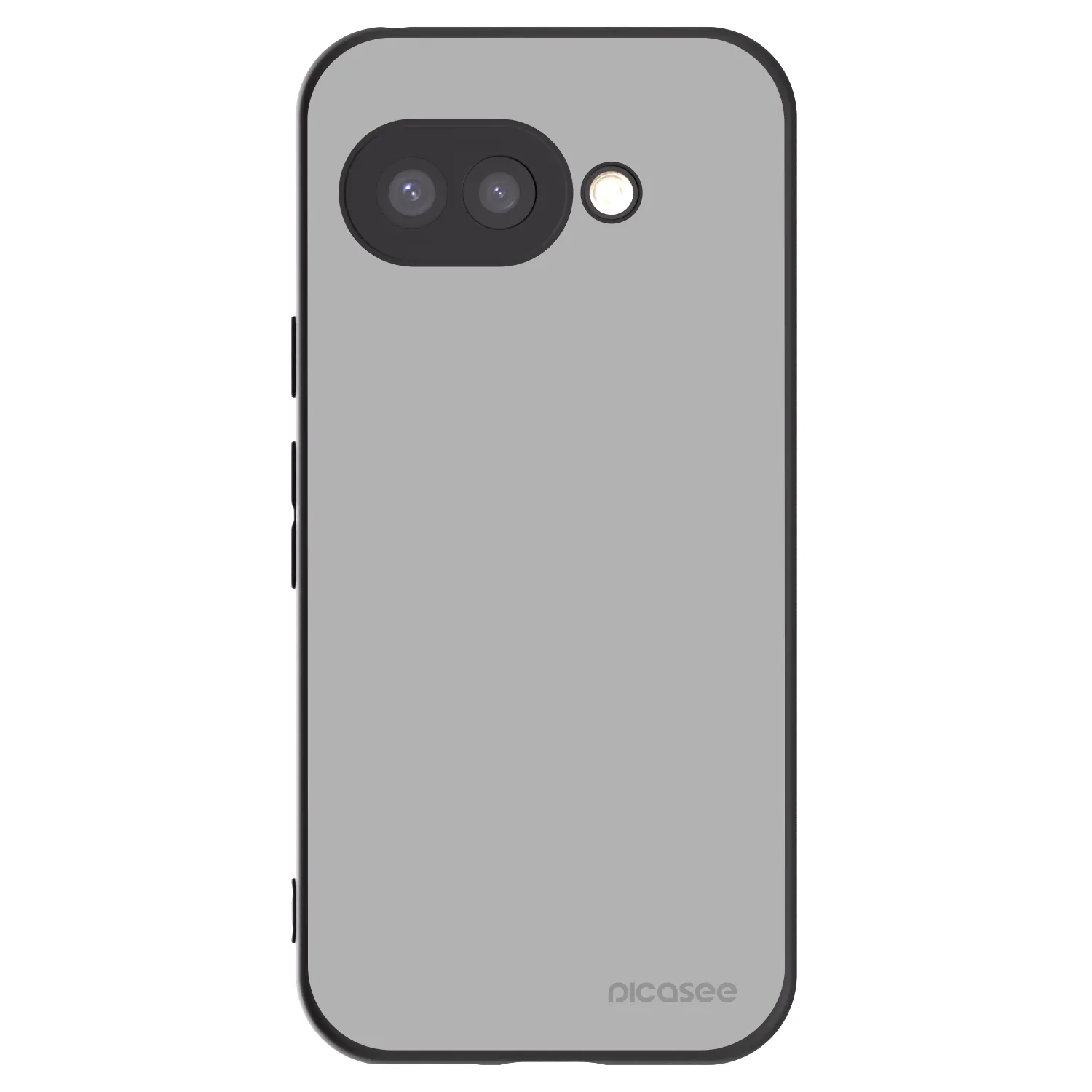 Picasee crna silikonska maskica za Google Pixel 9a - Stone