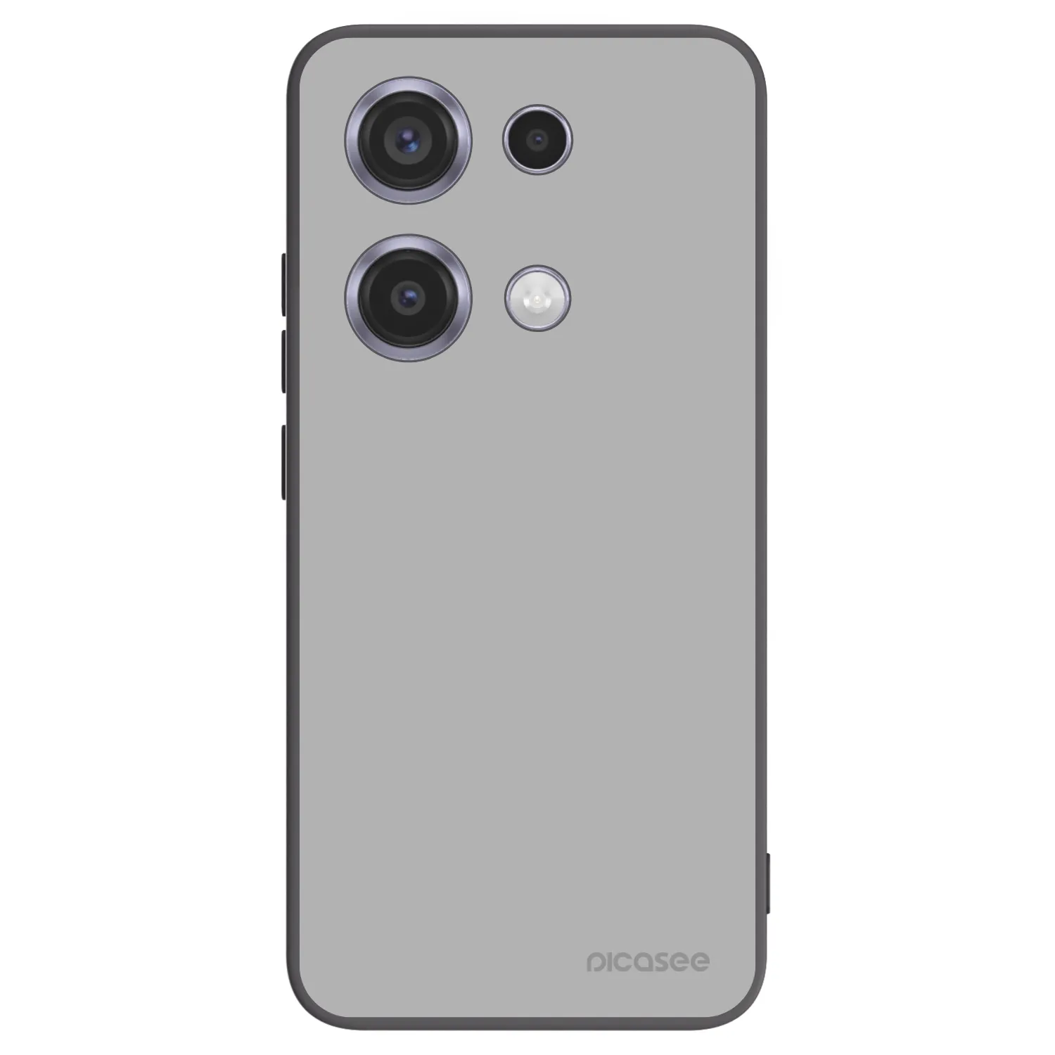 Picasee crna silikonska maskica za Xiaomi Redmi Note 14S - Stone