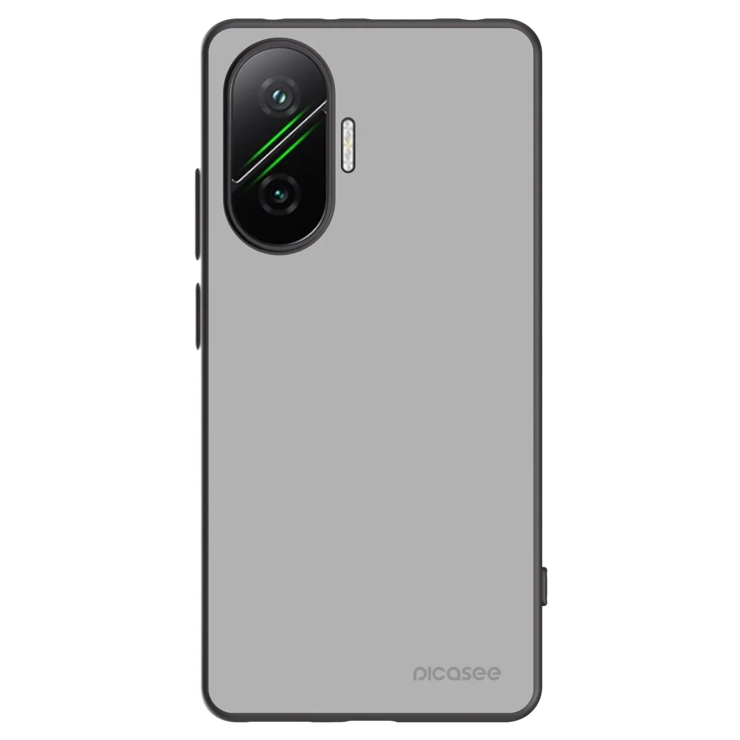 Picasee crna silikonska maskica za Xiaomi Poco F7 5G - Stone
