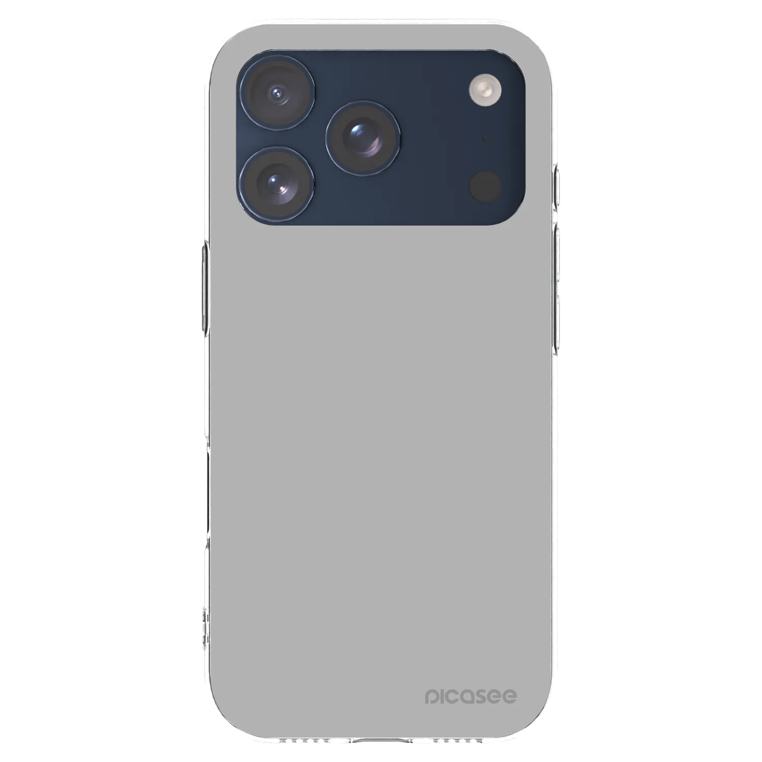 Picasee silikonska prozirna maskica za Apple iPhone 17 Pro - Stone