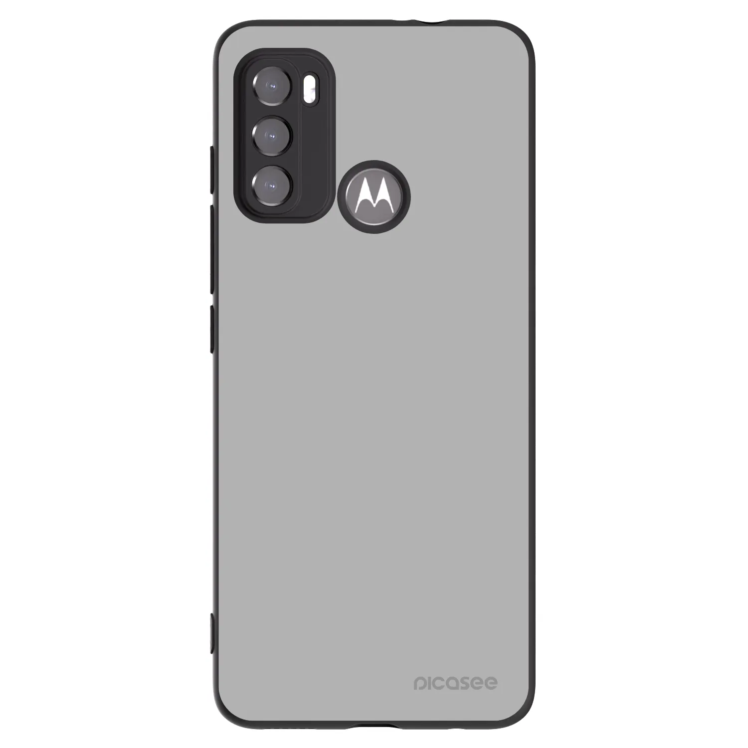Picasee crna silikonska maskica za Motorola Edge 60 5G - Stone