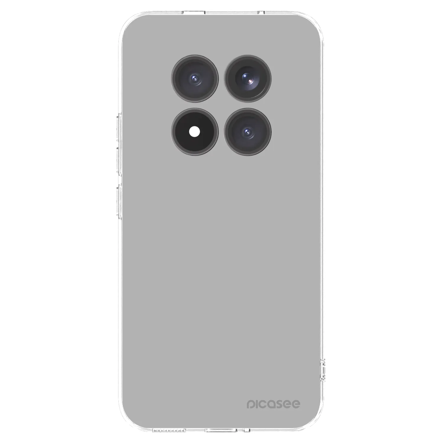 Picasee silikonska prozirna maskica za Xiaomi Redmi Note 15 Pro+ - Stone