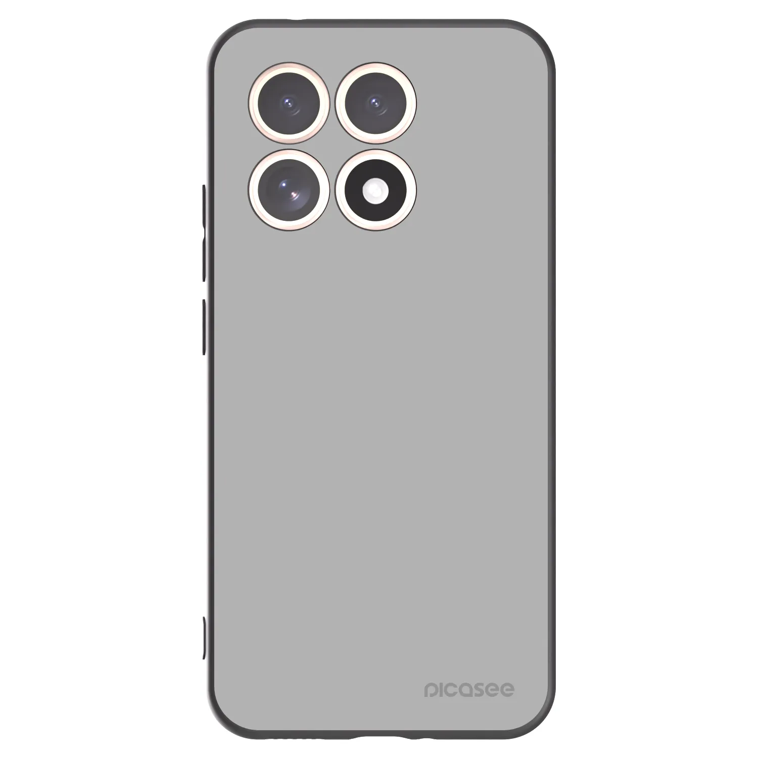Picasee crna silikonska maskica za Xiaomi 15T - Stone