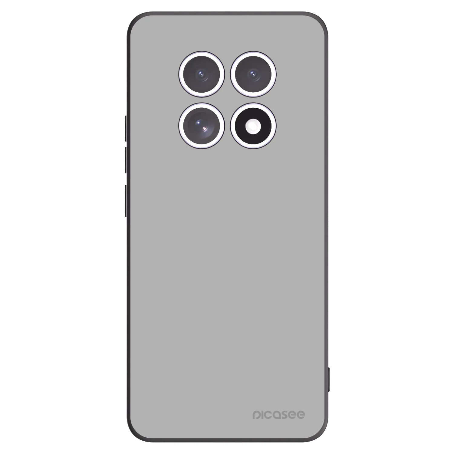 Picasee crna silikonska maskica za Xiaomi Redmi Note 15 - Stone