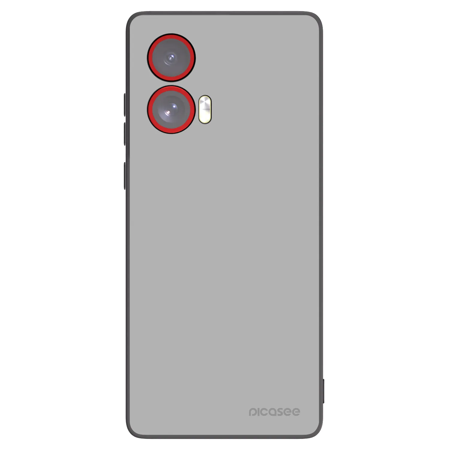 Picasee crna silikonska maskica za Motorola Edge 50 Fusion - Stone