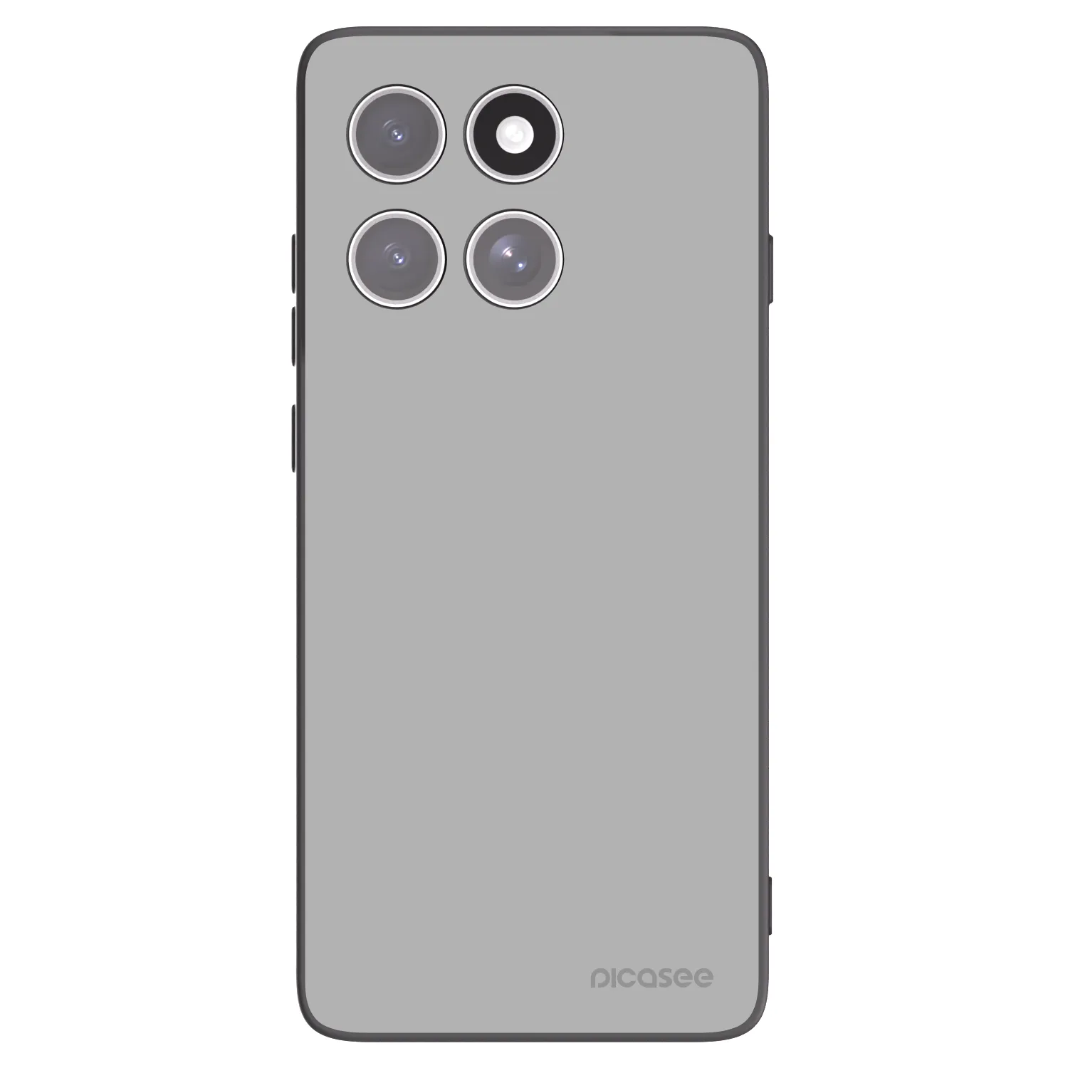 Picasee crna silikonska maskica za Motorola Edge 60 Fusion - Stone