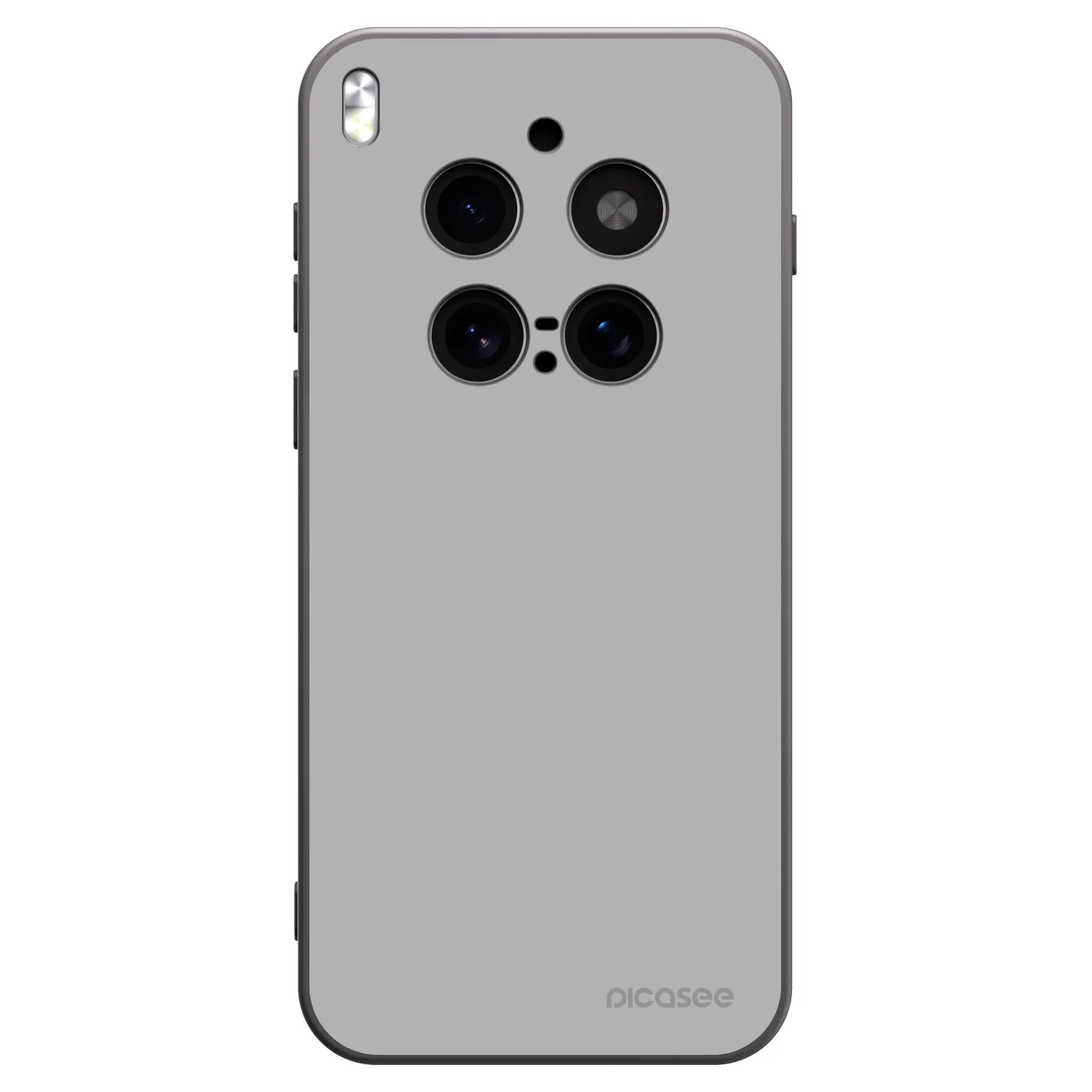 Picasee crna silikonska maskica za Vivo X300 Pro - Stone
