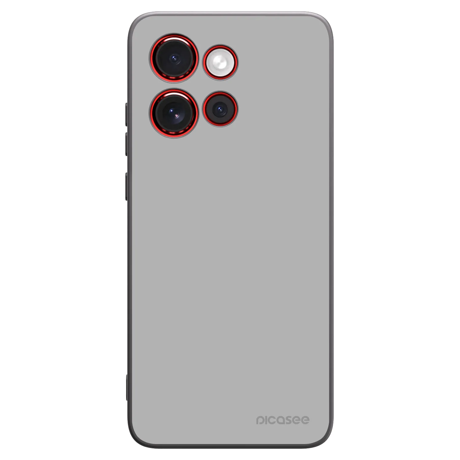 Picasee crna silikonska maskica za Motorola Edge 60 Neo 5G - Stone