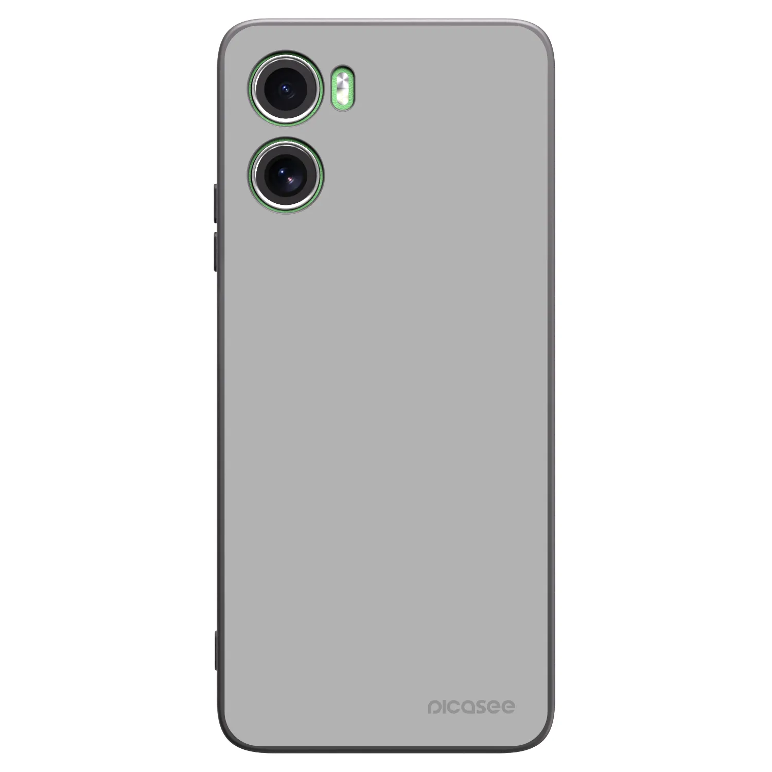 Picasee crna silikonska maskica za Motorola Moto G06 - Stone