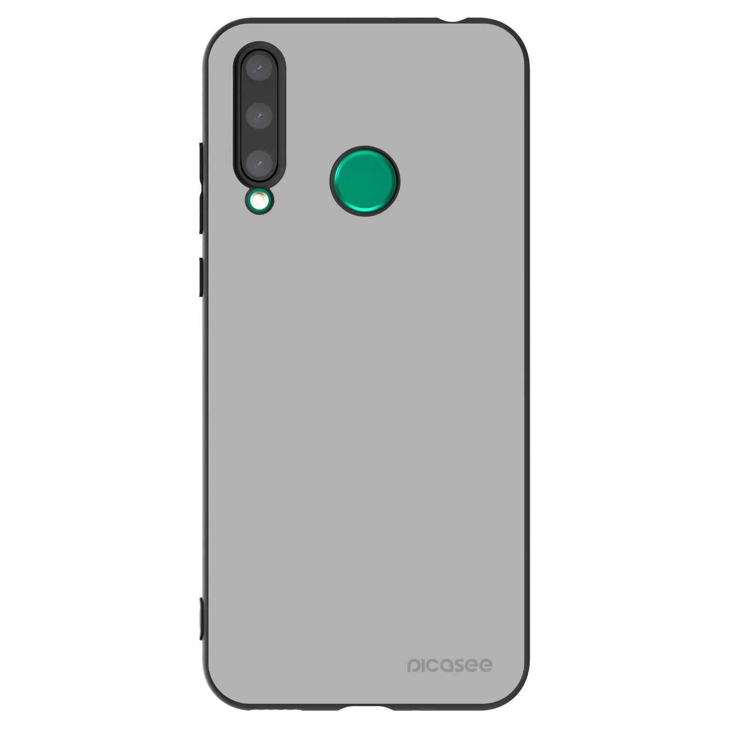 Picasee crna silikonska maskica za Honor 20 Lite - Stone