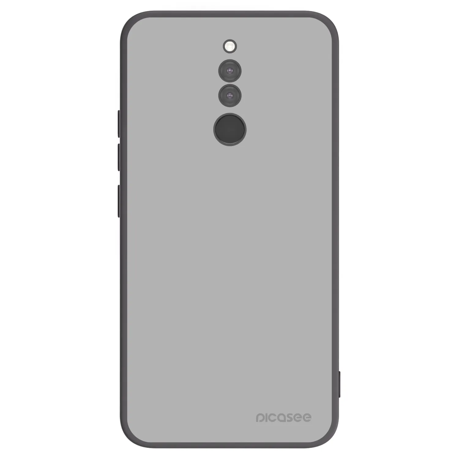 Picasee crna silikonska maskica za Xiaomi Redmi 8 - Stone