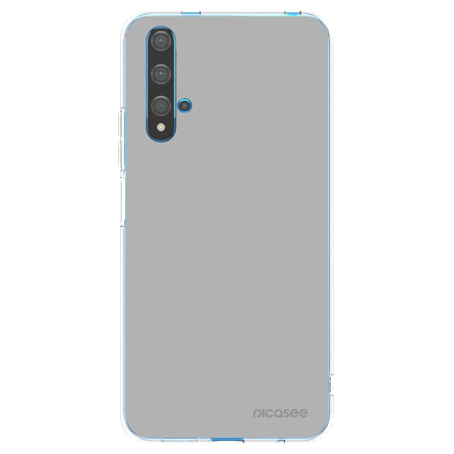 Picasee silikonska prozirna maskica za Huawei Nova 5T - Stone
