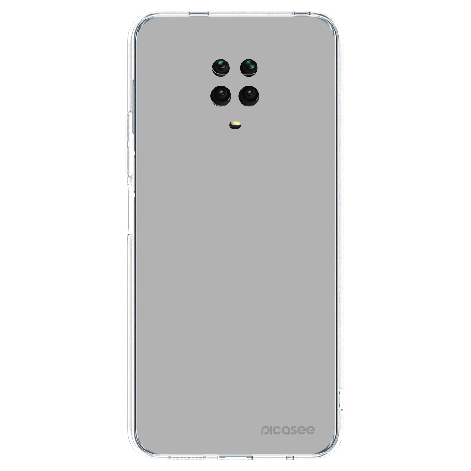 Picasee silikonska prozirna maskica za Xiaomi Redmi Note 9S - Stone