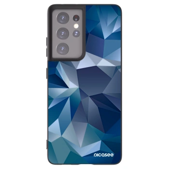 Picasee crna silikonska maskica za Samsung Galaxy S21 Ultra 5G G998B - Wallpaper