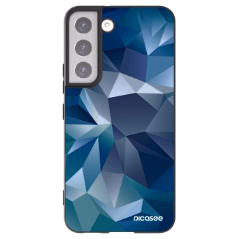 Picasee crna silikonska maskica za Samsung Galaxy S22 5G - Wallpaper