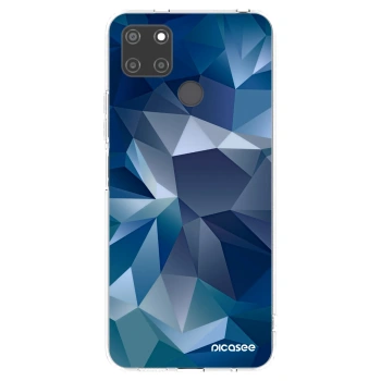 Picasee silikonska prozirna maskica za Realme C21Y - Wallpaper