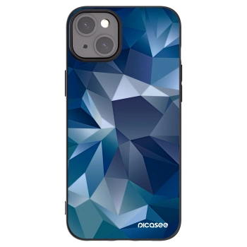 Picasee crna silikonska maskica za Apple iPhone 15 Plus - Wallpaper