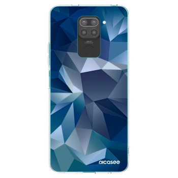 Picasee crna silikonska maskica za Xiaomi Redmi Note 9 - Wallpaper