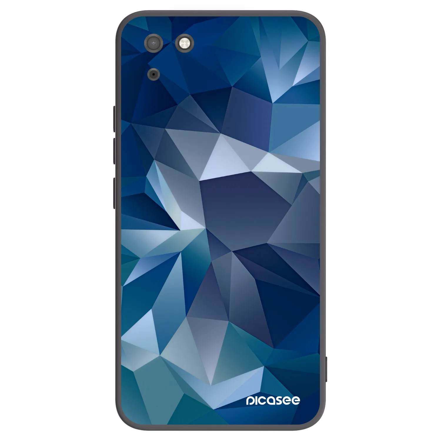 Picasee crna silikonska maskica za Huawei Y5P - Wallpaper