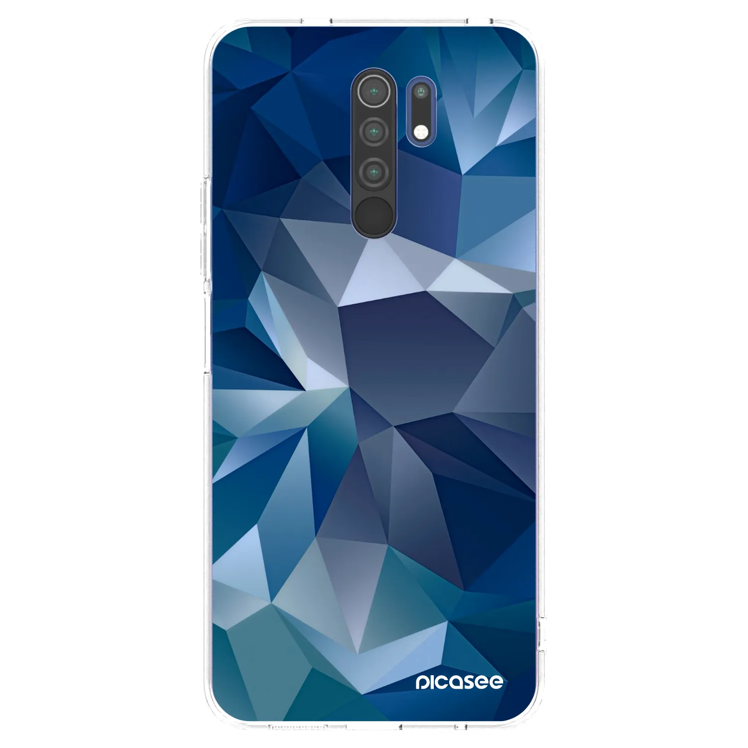 Picasee silikonska prozirna maskica za Xiaomi Redmi 9 - Wallpaper