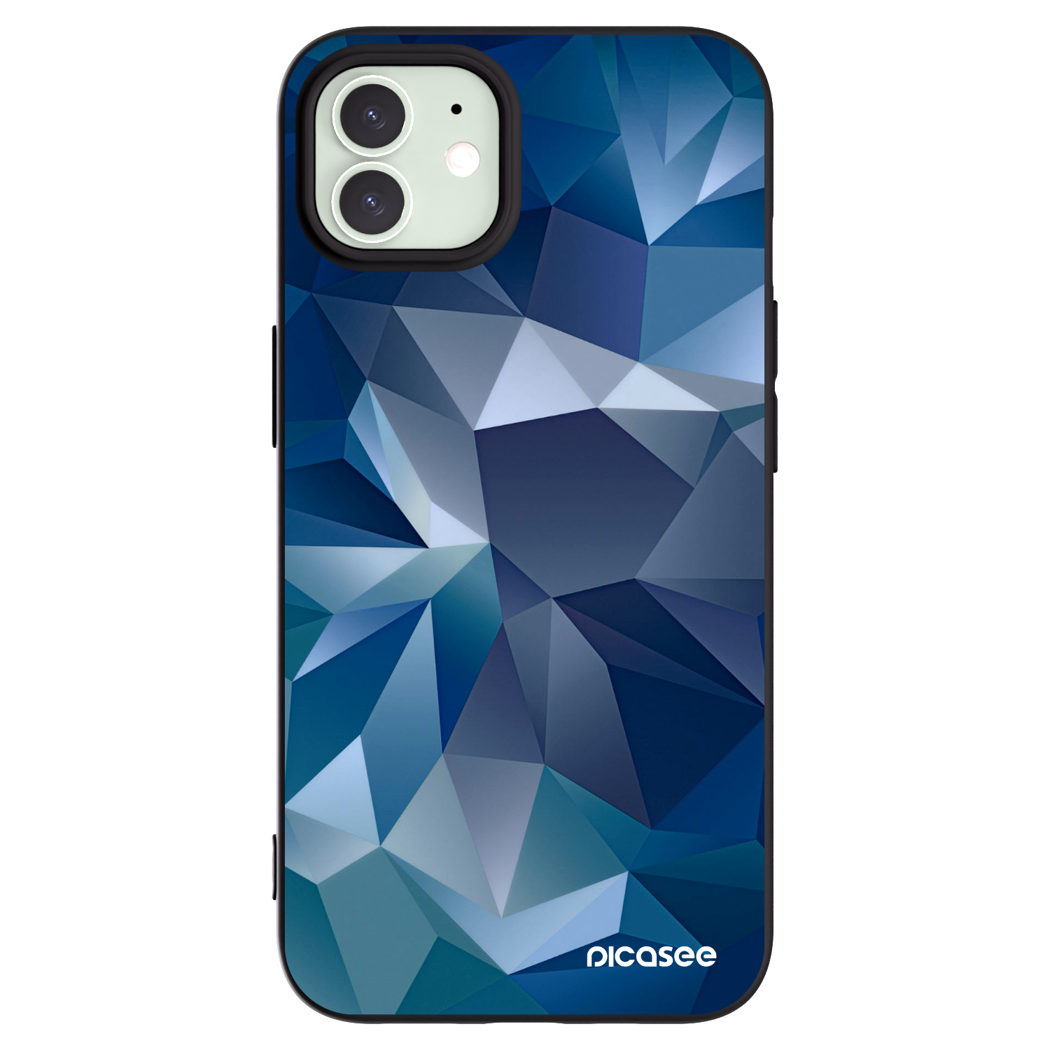 Picasee crna silikonska maskica za Apple iPhone 12 Pro - Wallpaper