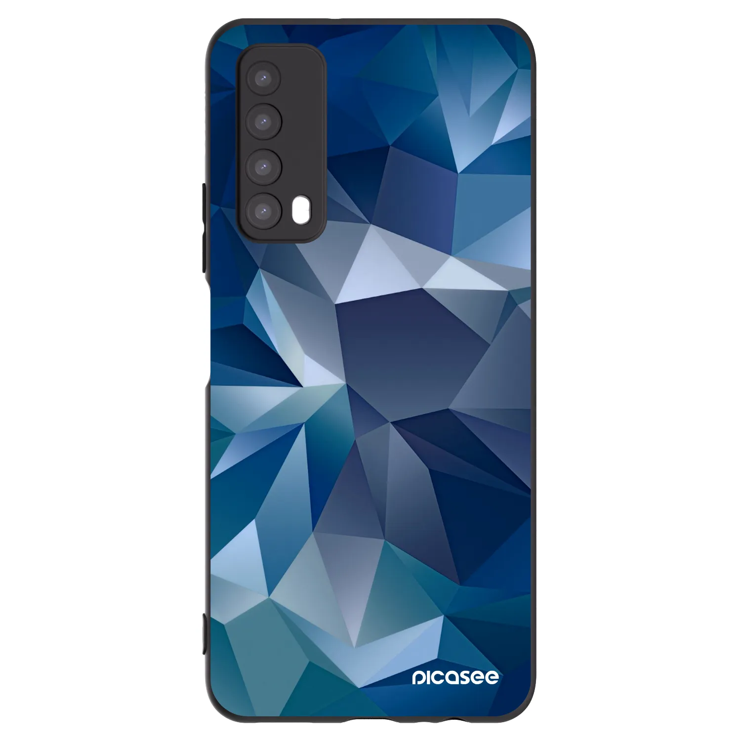 Picasee crna silikonska maskica za Huawei P Smart 2021 - Wallpaper