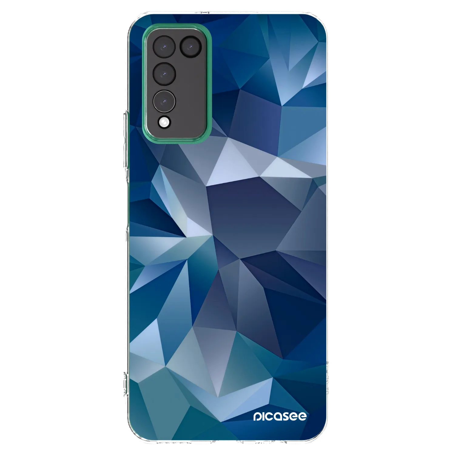 Picasee silikonska prozirna maskica za Honor 10X Lite - Wallpaper