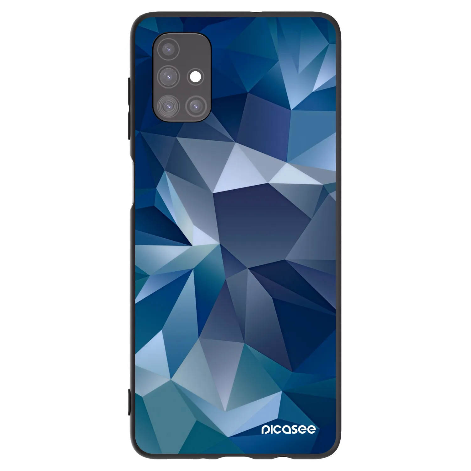 Picasee crna silikonska maskica za Samsung Galaxy M51 M515F - Wallpaper