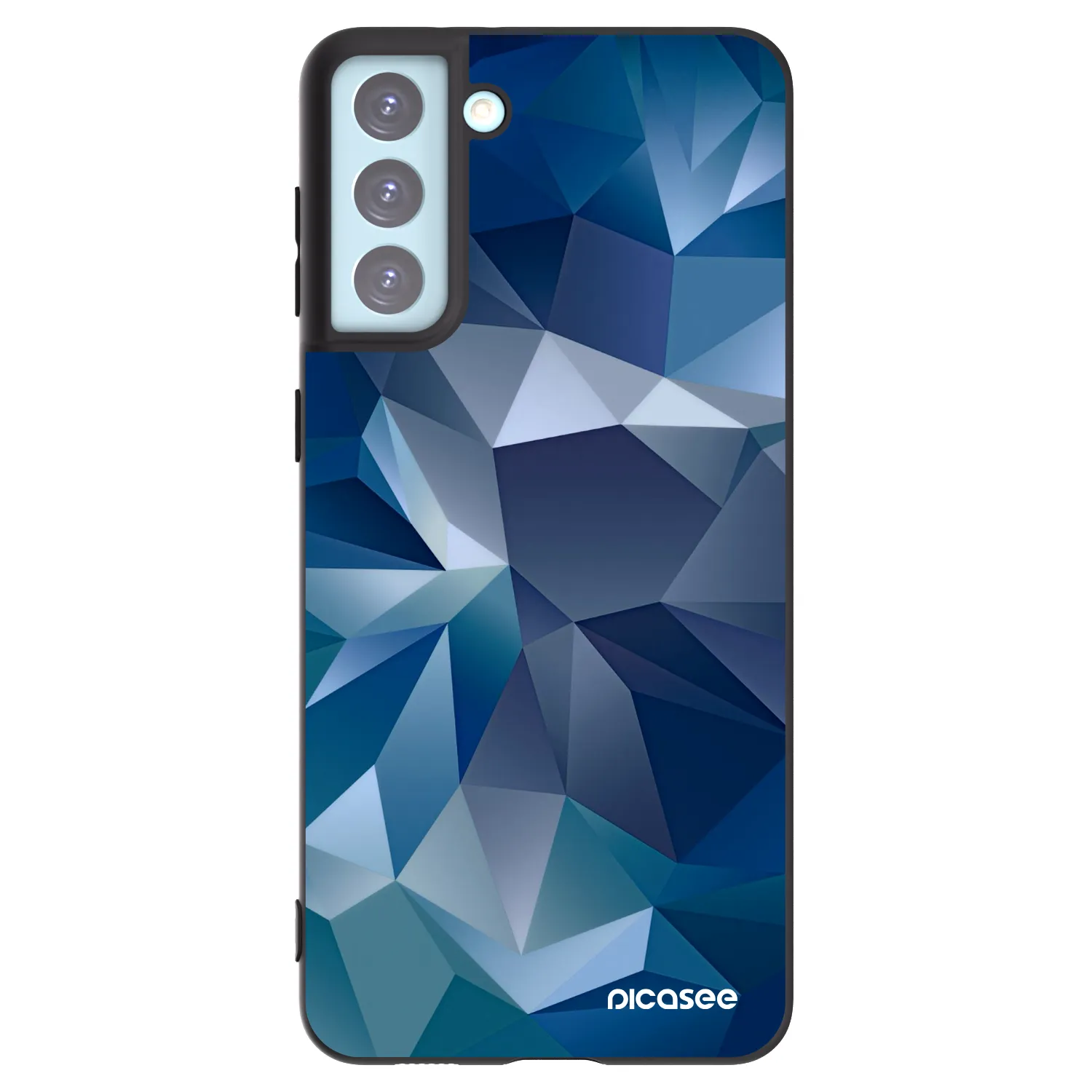 Picasee crna silikonska maskica za Samsung Galaxy S21+ 5G G996F - Wallpaper