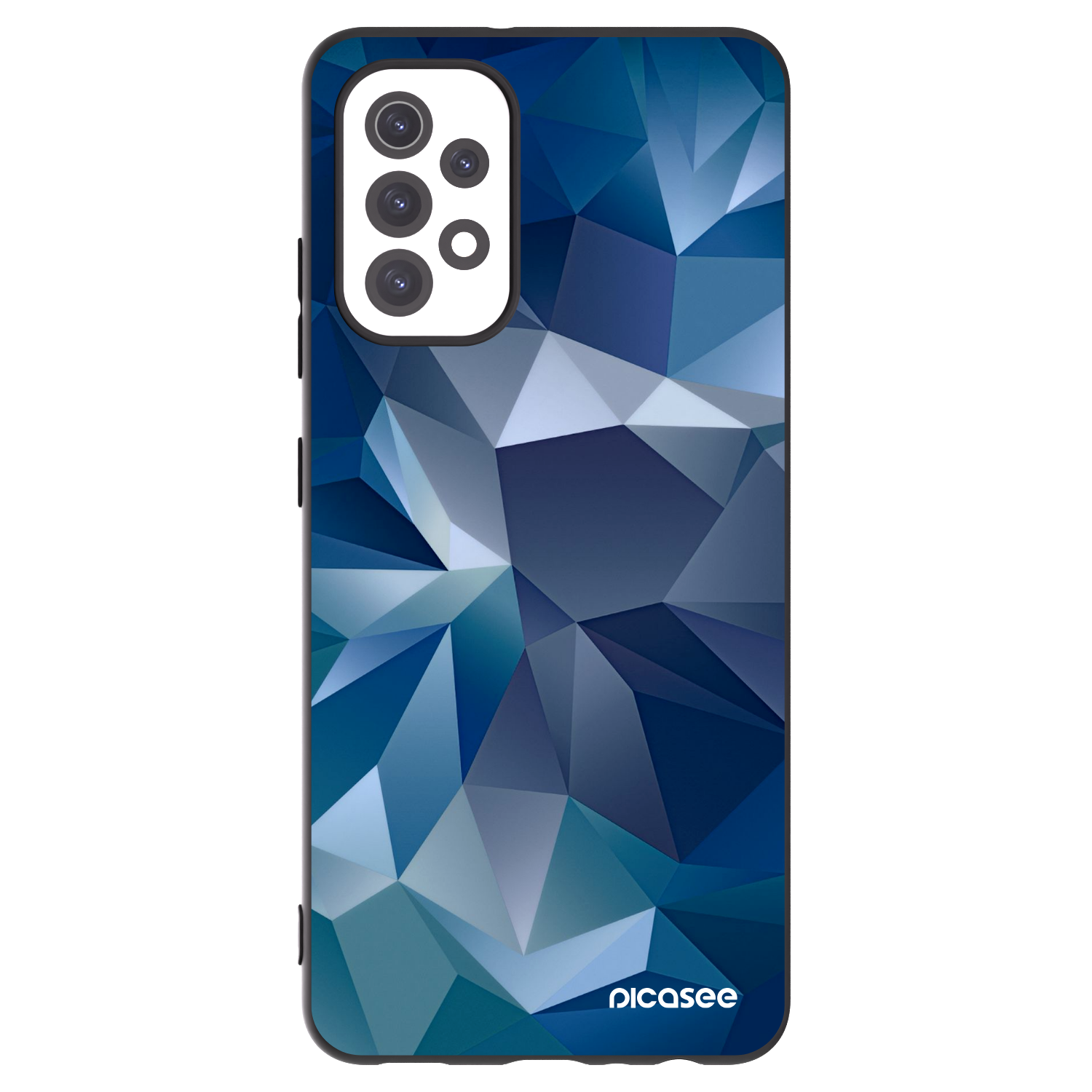 Picasee crna silikonska maskica za Samsung Galaxy A32 5G A326B - Wallpaper