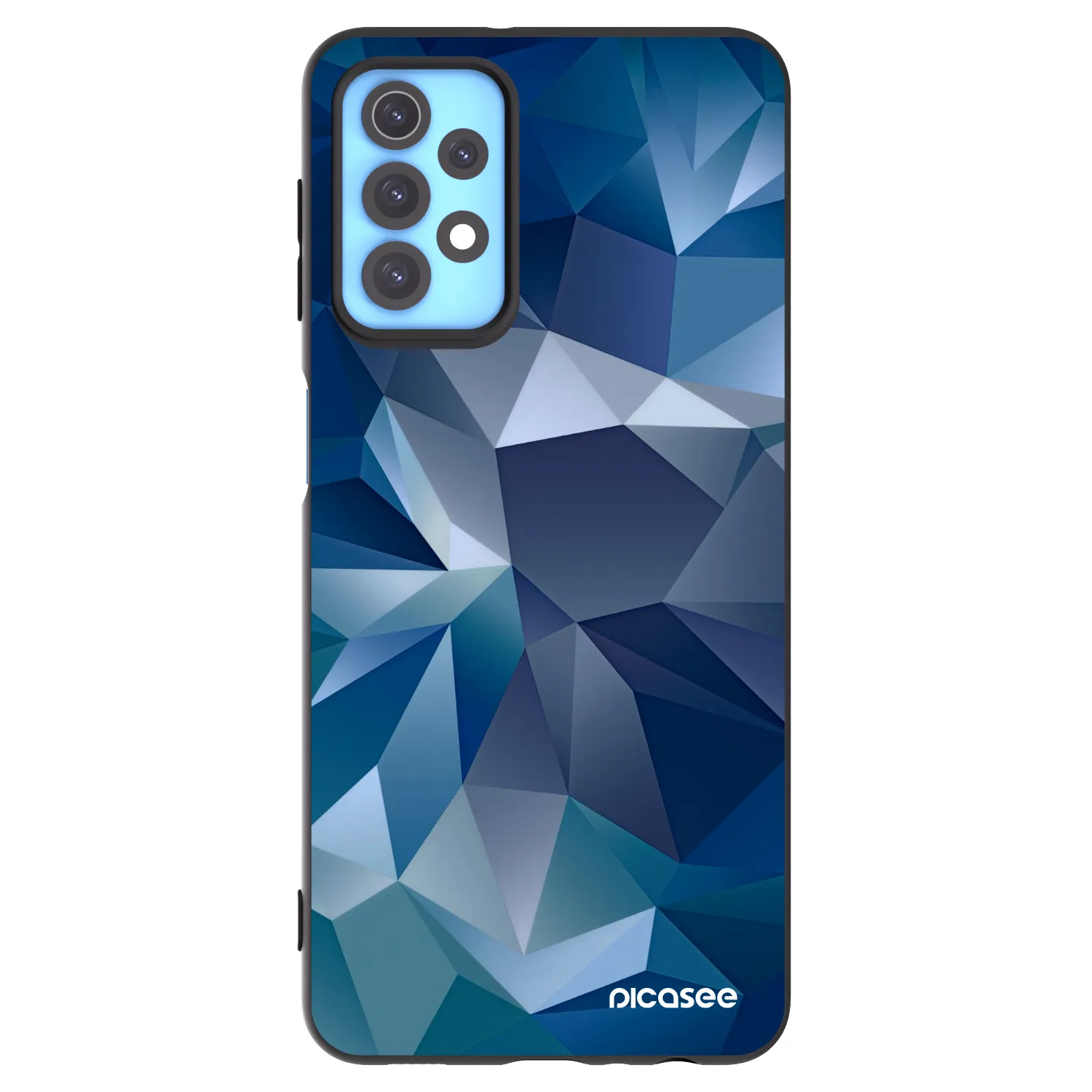 Picasee crna silikonska maskica za Samsung Galaxy A32 4G SM-A325F - Wallpaper