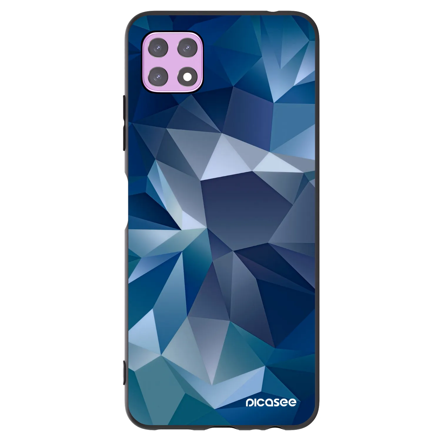 Picasee crna silikonska maskica za Samsung Galaxy A22 A226B 5G - Wallpaper