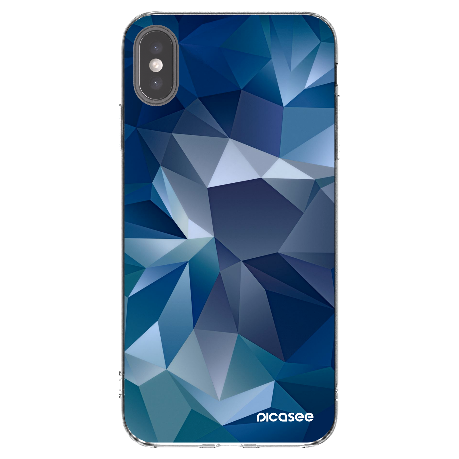 Picasee silikonska prozirna maskica za Apple iPhone XS Max - Wallpaper